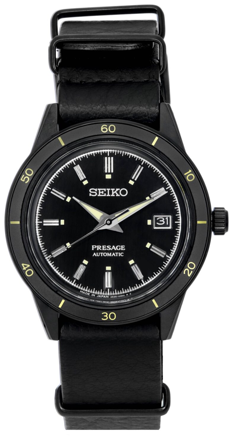 Seiko Presage Style60s Black Dial Automatic SRPH95 SRPH95J1 SRPH95J Men's Watch Seiko Presage Style60s Black Dial Automatic SRPH95 SRPH95J1 SRPH95J Men's Watch