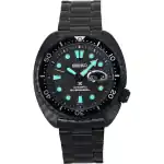 Seiko Prospex Black Series Night Vision Turtle Black Dial Automatic Diver's SRPK43K1 200M Men's Watch