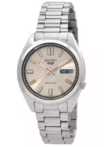 Seiko 5 Sports SNXS Series Stainless Steel Beige Dial Automatic SRPK91K1 100M Men's watch
