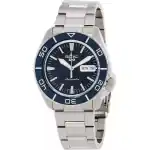 Seiko 5 Sports SKX Series Stainless Steel Blue Sunray Dial Automatic SRPK97K1 100M Men's watch