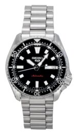 Seiko 5 Sports SKX Redux Stainless Steel Black Dial Automatic SRPL85K1 100M Men's Watch