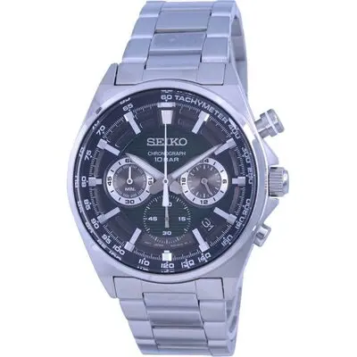 Seiko Discover More Chronograph Green Dial Quartz SSB405 SSB405P1 SSB405P 100M Men's Watch