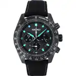 Seiko Prospex Black Series Night Vision Speedtimer Chronograph Black Dial Solar SSC923P1 100M Men's Watch