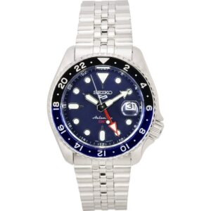 Seiko 5 Sports Blueberry GMT SKX Re-Interpretation Automatic SSK003 SSK003K1 SSK003K 100M Men's Watch