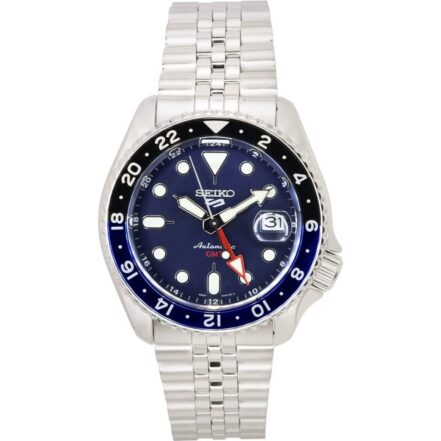 Seiko 5 Sports Blueberry GMT SKX Re-Interpretation Automatic SSK003 SSK003K1 SSK003K 100M Men's Watch