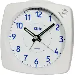 Elite Sveglia Silent Con Luce E Snooze - Bianco - Silent Alarm Clock With Light And Snooze - White (ST4500_W) Unisex WATCHES