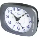 Elite Sveglia Silent Con Luce Led E Snooze - Antracite - Silent Alarm Clock With Led Light And Snooze - Grey (ST5520_G) Unisex WATCHES