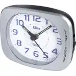 Elite Sveglia Silent Con Luce Led E Snooze - Argento - Silent Alarm Clock With Led Light And Snooze - Silver (ST5520_S) Unisex WATCHES