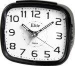 ELITE Sveglia silent con luce LED e snooze - NERO - Silent alarm clock with LED light and snooze - BLACK (ST5630_B) Unisex WATCHES