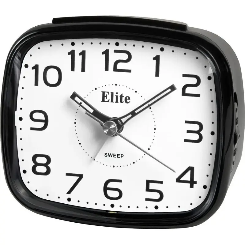 Elite Sveglia Silent Con Luce Led E Snooze - Nero - Silent Alarm Clock With Led Light And Snooze - Black (ST5630_B) Unisex WATCHES