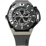 Mazzucato RIM Scuba Black Reversible Twin Dial Automatic SUB02-BKCG9 100M Men's Watch