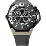 Mazzucato RIM Scuba Black Reversible Twin Dial Automatic SUB02-BKCG9 100M Men's Watch