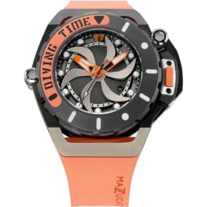 Mazzucato RIM Scuba Orange Reversible Twin Dial Automatic SUB04-ORCG9 100M Men's Watch