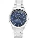 Seiko Classic Stainless Steel Blue Dial Quartz SUR419P1 100M Men's Watch