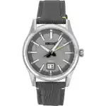 Seiko Conceptual Nylon Strap Grey Dial Quartz SUR543P1 100M Men's Watch