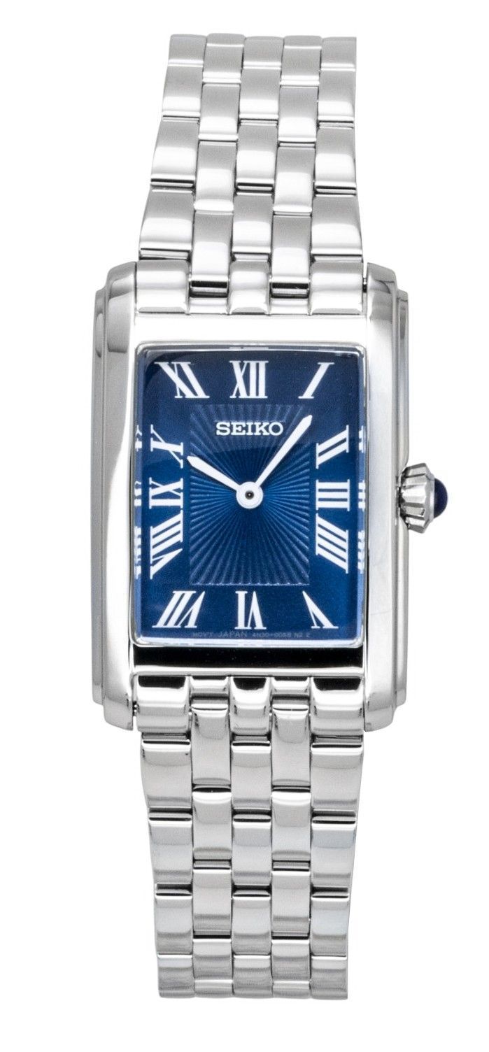 Seiko Conceptual Stainless Steel Blue Dial Quartz SWR085P1 Women's Watch