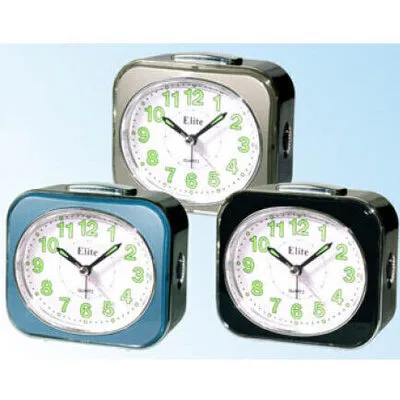 Elite Sveglia Analogica Blu / Blue Alarm Clock (T 1931BL) Unisex WATCHES