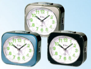ELITE SVEGLIA ANALOGICA GRIGIA/ GREY ALARM CLOCK (T 1931G) Unisex WATCHES