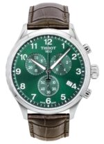 Tissot Chrono XL Classic Chronograph Stainless Steel Green Dial Quartz T116.617.16.092.00 100M Men's Watch