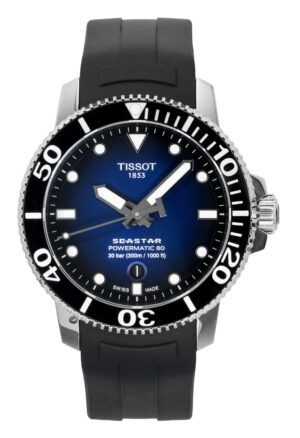 Tissot T-Sport Seastar 1000 T120.407.17.041.00 T1204071704100 Powermatic 80 Automatic 300M Men's Watch