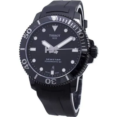 Tissot T-Sport Seastar Powermatic 80 T120.407.37.051.00 T1204073705100 Automatic 300M Men's Watch
