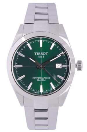 Tissot T-Classic Gentleman Powermatic 80 Silicium Automatic T127.407.11.091.01 T1274071109101 100M Men's Watch