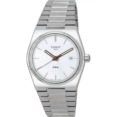 Tissot PRX T-Classic Stainless Steel Silver Dial Quartz T137.210.11.031.00 T1372101103100 100M Unisex Watch