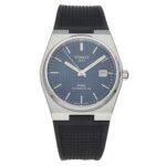 Tissot PRX T-Classic Powermatic 80 Rubber Strap Blue Dial Automatic T137.407.17.041.00 100M Men's Watch