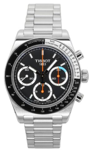 Tissot PR516 Chronograph Stainless Steel Black Dial Automatic T149.459.21.051.00 100M Men's Watch