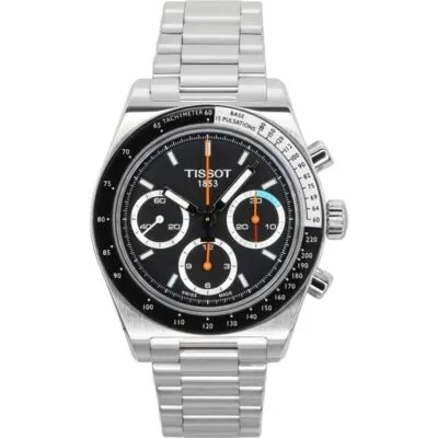 Tissot PR516 Chronograph Stainless Steel Black Dial Automatic T149.459.21.051.00 100M Men's Watch
