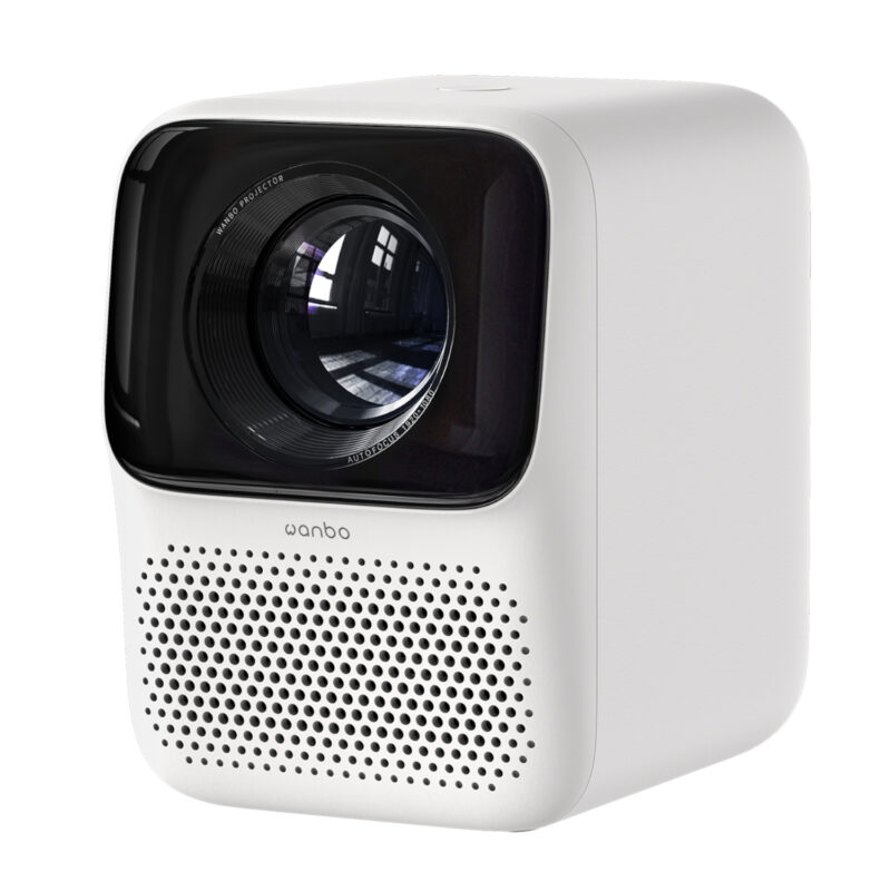 WANBO T2 MAX 1080P 450ANSI Android 9.0 Smart Projector - White