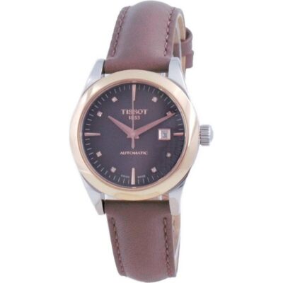 Tissot T-My Lady 18K Gold Diamond Accents Automatic T930.007.46.296.00 T9300074629600 Women's Watch