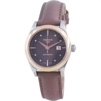 Tissot T-My Lady 18K Gold Diamond Accents Automatic T930.007.46.296.00 T9300074629600 Women's Watch