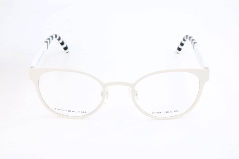Tommy Hilfiger Unisex Eyeglasses (TH 1484 WHITE BEIGE)