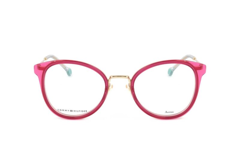 Tommy Hilfiger Unisex Eyeglasses (TH 1837 CHERRY PINK)