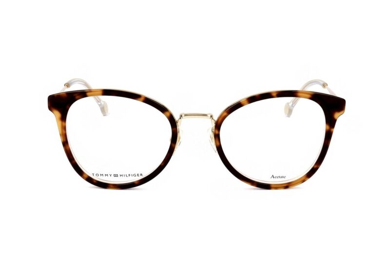 Tommy Hilfiger Unisex Eyeglasses (TH 1837 PINK HAVANA)