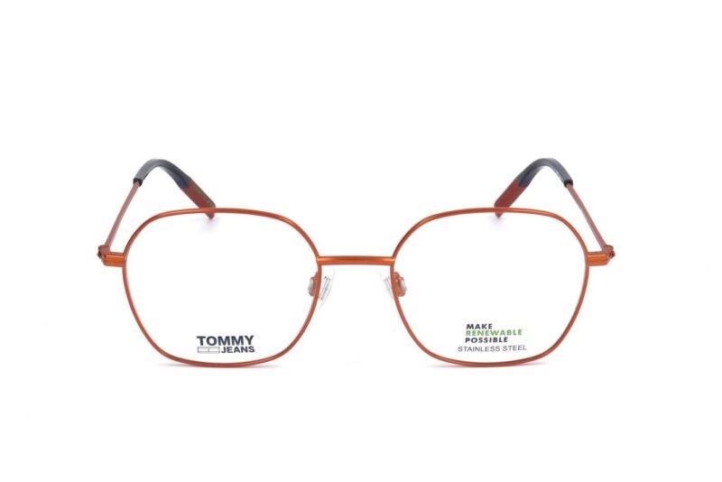 Tommy Hilfiger Unisex Eyeglasses (TJ 0014 MATTE ORANGE)