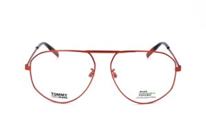 Tommy Hilfiger Unisex Eyeglasses (TJ 0021 MATTE ORANGE)