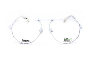 Tommy Hilfiger Unisex Eyeglasses (TJ 0021 MATTE WHITE)