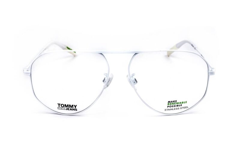 Tommy Hilfiger Unisex Eyeglasses (TJ 0021 MATTE WHITE)