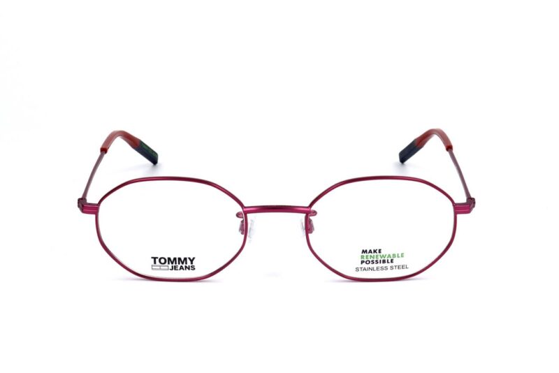 Tommy Hilfiger Unisex Eyeglasses (TJ 0022 MATTE FUCHSIA)
