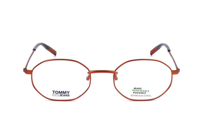 Tommy Hilfiger Unisex Eyeglasses (TJ 0022 MATTE ORANGE)