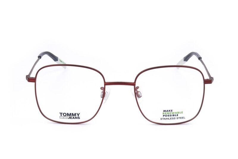 Tommy Hilfiger Unisex Eyeglasses (TJ 0032 MATTE BURGUNDY)