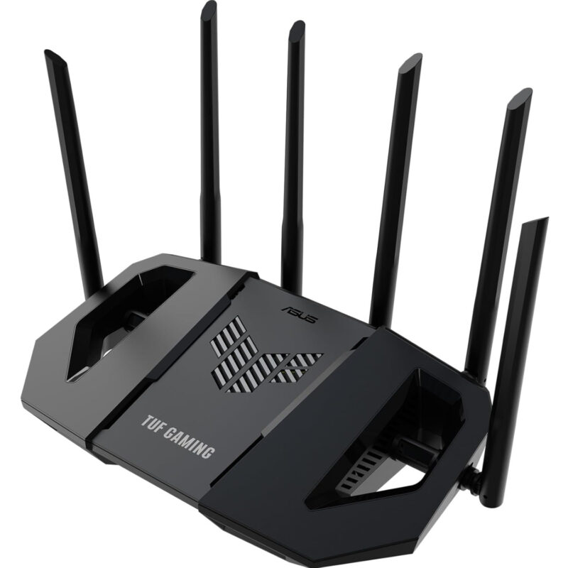ASUS TUF Gaming BE6500 Wi-Fi 7 Dual-Band Gaming Router – Extendable with Quad 2.5Gb Ports