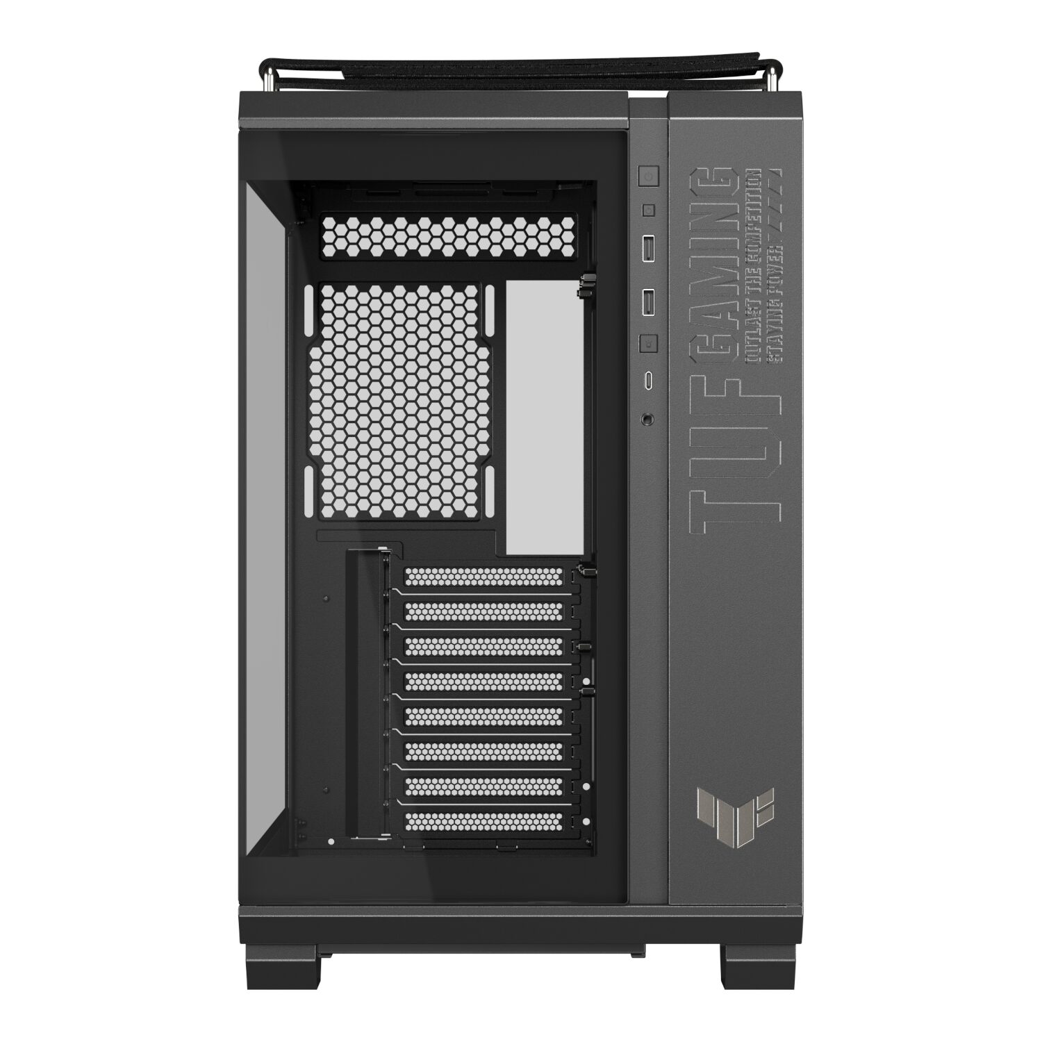 Asus TUF Gaming GT502 Horizon Mid Tower Chassis - Black - Image 4