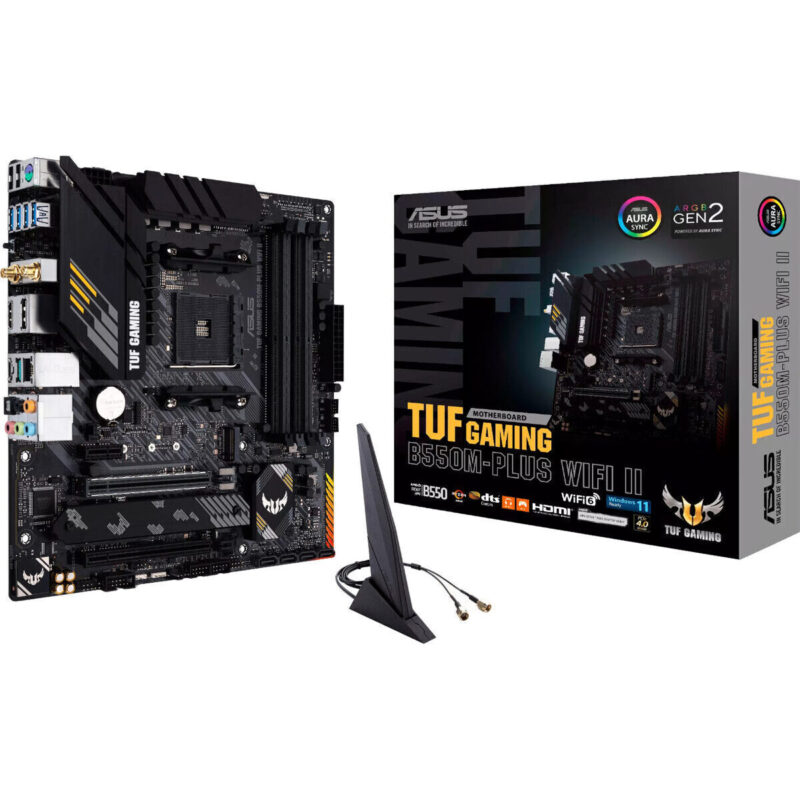 Asus TUF GAMING B550M-PLUS WIFI II mATX Gaming Motherboard