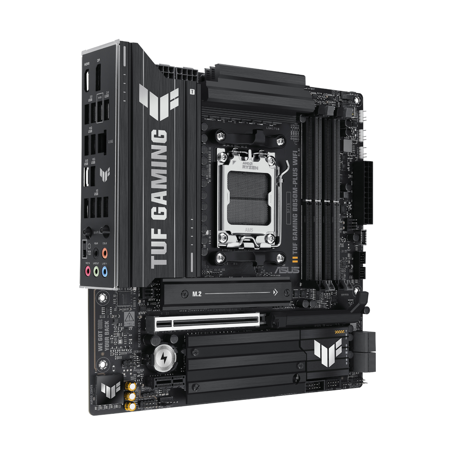Asus TUF Gaming B850M-PLUS WIFI AM5 Micro ATX Gaming Motherboard - Image 3
