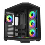FSP U580 ARGB ATX Ultra Tower Gaming Chassis - Black