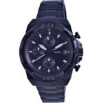Refurbished Fossil Bronson Chronograph Stainless Steel Black Dial Quartz FS5853 Men's Watch