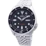 Refurbished Seiko Stainless Steel Black Dial Automatic Diver's SKX007K2 200M Men's Watch